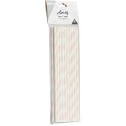 Lot de 20 pailles en papier-Gifi Sale
