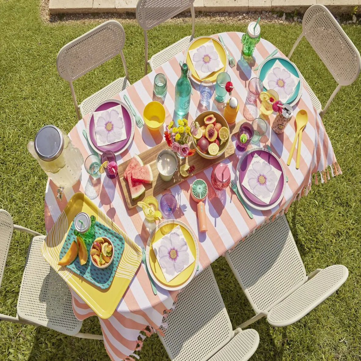 Lot de 12 pailles en papier design fruit-Gifi Best