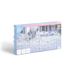 Lot de 5 pics lumineux à planter H50cm multicolore-Gifi Sale