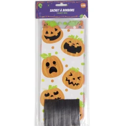 Lot de 25 sachets à bonbons pour Halloween - 3 modèles-Gifi Online