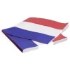 Lot de 10 serviette de table Happy Party bleu blanc rouge 33x33cm-Gifi Hot