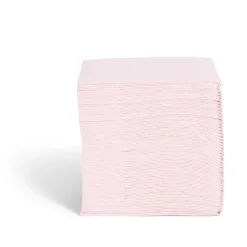 Lot de 50 serviettes cocktails rose poudré 20x20cm-Gifi Best