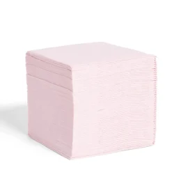 Lot de 50 serviettes cocktails rose poudré 20x20cm-Gifi Best