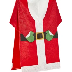 Lot de 10 serviettes en papier désign Père Noël-Gifi