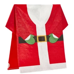 Lot de 10 serviettes en papier désign Père Noël-Gifi