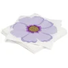 Lot de 16 serviettes motif fleur papier 33x33cm-Gifi Clearance
