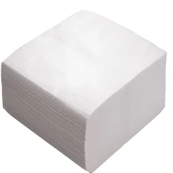 Lot de 100 serviettes papier et 50 assiettes en carton blanc-Gifi Best