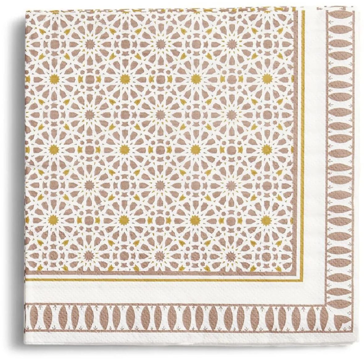 Lot de 20 serviettes papier motif oriental 33x33cm-Gifi Hot