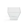 Lot de 6 verrines 88ml en plastique transparent 6x6xH5cm-Gifi Online