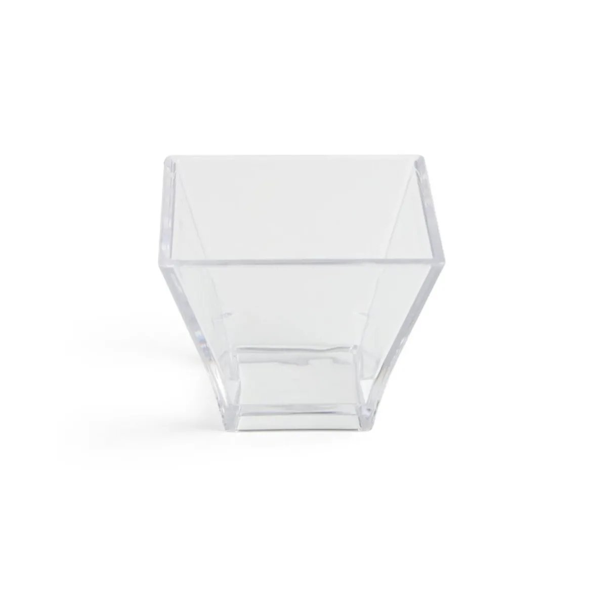 Lot de 6 verrines 88ml en plastique transparent 6x6xH5cm-Gifi Online