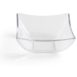 Lot de 6 verrines 95ml plastique transparent Ø7,9xH3,6cm-Gifi