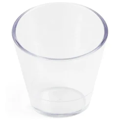 Lot de 6 verrines 100ml plastique transparent Ø6,9xH6,7cm-Gifi Best