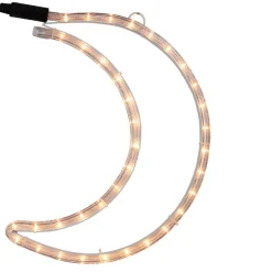 Lune lumineuse tube blanche h.30 cm-Gifi Online
