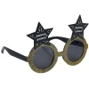 Lunettes Bonne année en forme d'étoile noir et argenté-Gifi Sale