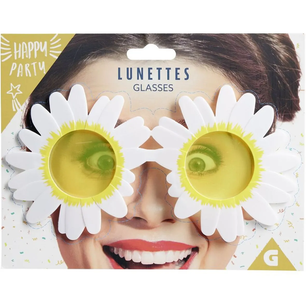 Lunettes fleurs marguerite-Gifi Online