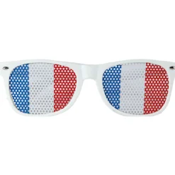 Lunettes perforées supporter France-Gifi Outlet