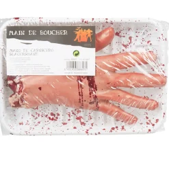 Main découpée boucher plastique-Gifi