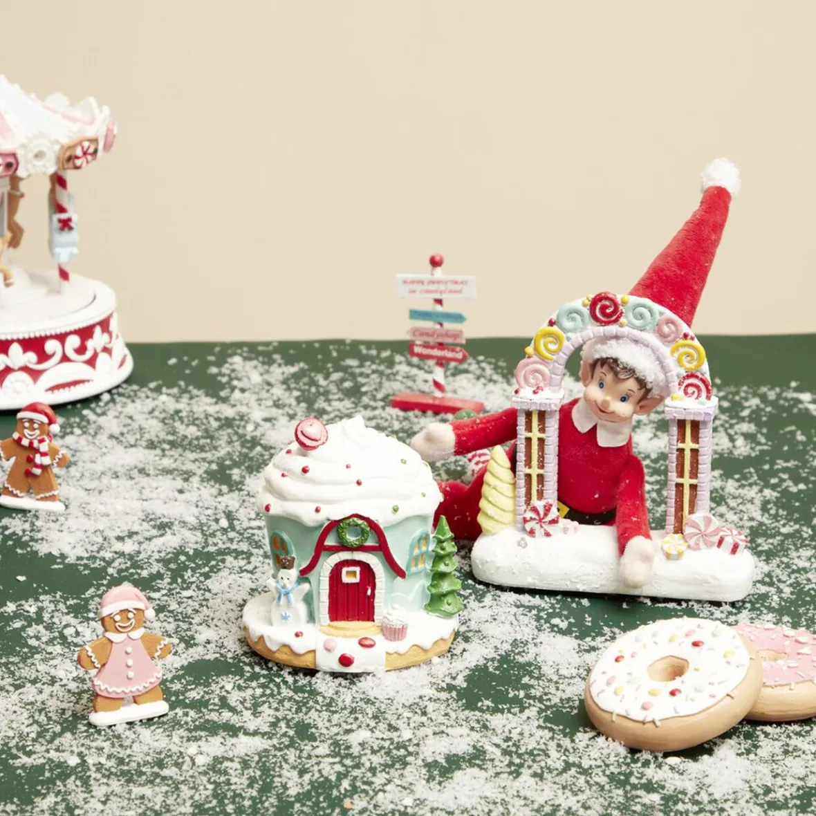 Maison cupcake lumineuse - 2 modèles-Gifi Discount