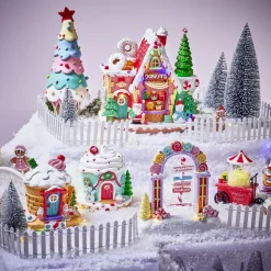 Maison cupcake lumineuse - 2 modèles-Gifi Discount