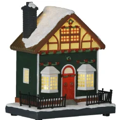 Maison lumineuse banc froid en résine-Gifi Sale