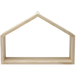 Maison vide en bois clair à décorer, L51 cm-Gifi Clearance