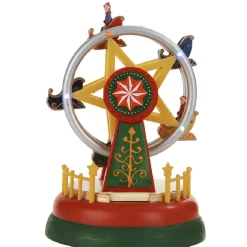 Manège roue Harvestown animée et lumineuse multicolore-Gifi Sale