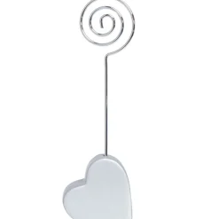 Marque place coeur argenté-Gifi Outlet