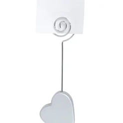 Marque place coeur argenté-Gifi Outlet