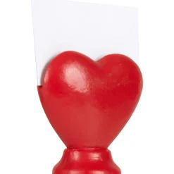 Marque place coeur rouge x2-Gifi