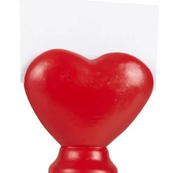 Marque place coeur rouge x2-Gifi