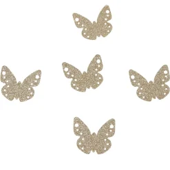 Marque place papillon doré x12-Gifi Clearance