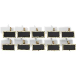 Marque place pince bois paillette-Gifi Clearance