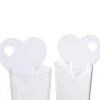 Marque verre coeur blanc x10-Gifi Discount