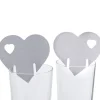 Marque verre coeur gris x10-Gifi Sale