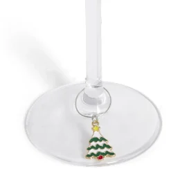 Marque verre décoratif Noël x6-Gifi Best