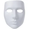 Masque adulte blanc plastique-Gifi Discount