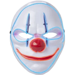 Masque adulte Halloween clown LED-Gifi Outlet
