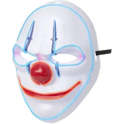 Masque adulte Halloween clown LED-Gifi Outlet