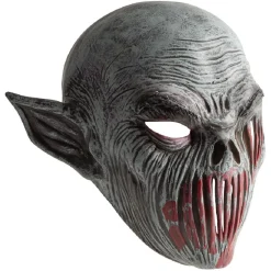Masque adulte Halloween diable zombie en latex-Gifi Discount