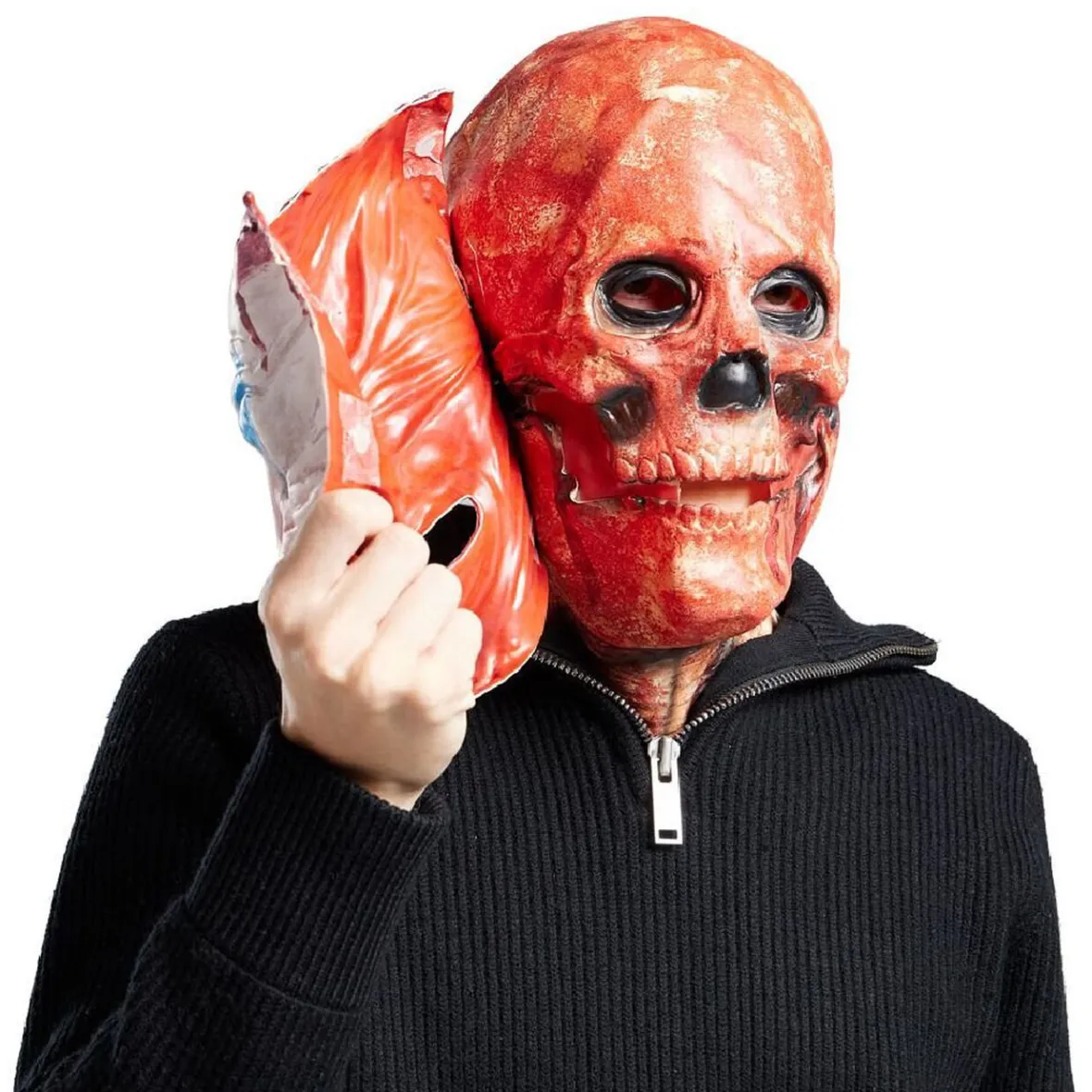 Masque adulte Halloween 2-en-1-Gifi Online