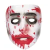 Masque adulte Halloween semi transparent sang dégoulinant-Gifi Discount