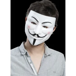 Masque Anonymous blanc-Gifi Best