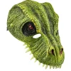Masque enfant dinosaure vert-Gifi Online