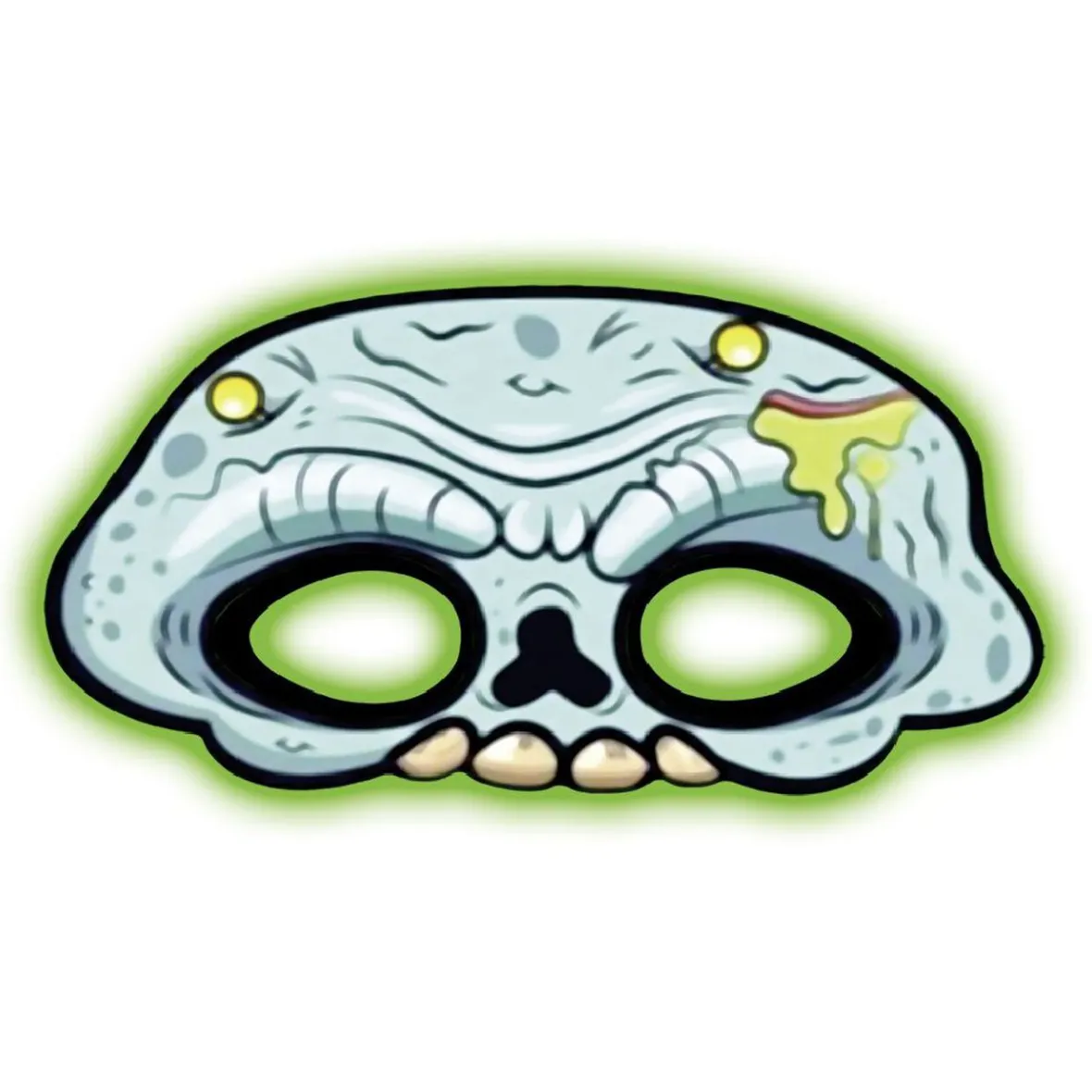 Masque lumineux zombie-Gifi Sale