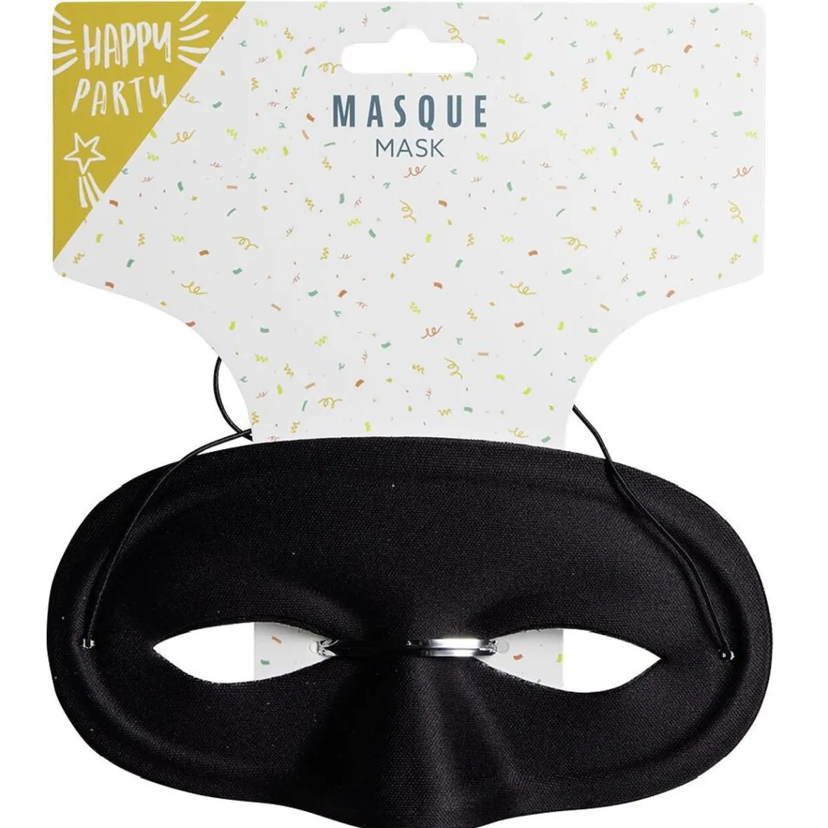 Masque plastique noir ou blanc-Gifi