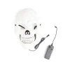 Masque squelette Halloween à LED-Gifi Online