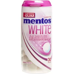Mentos white 30 dragées sans sucre-Gifi New