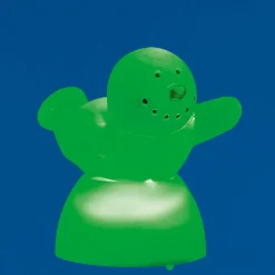 Mini bonhomme de neige Noël lumineux à poser h.5,5 cm-Gifi
