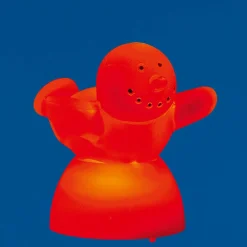 Mini bonhomme de neige Noël lumineux à poser h.5,5 cm-Gifi
