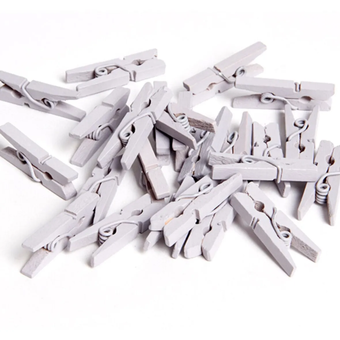 Mini pince argentée x24-Gifi Discount